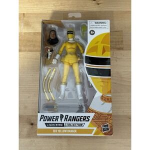 Power Rangers Lightning Collection Zeo Yellow Ranger 6" Action Figure - New‎